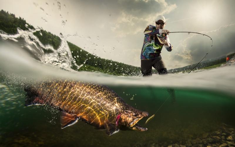 Fishing vacation Austria lake