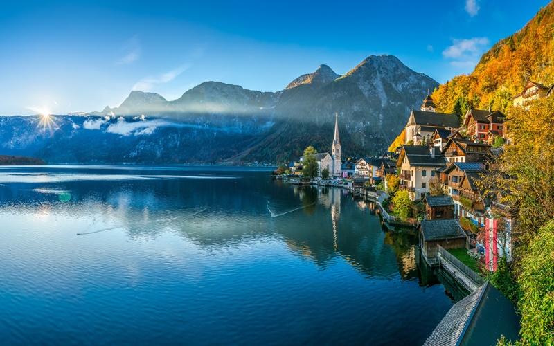 Hallstatt Lake Austria