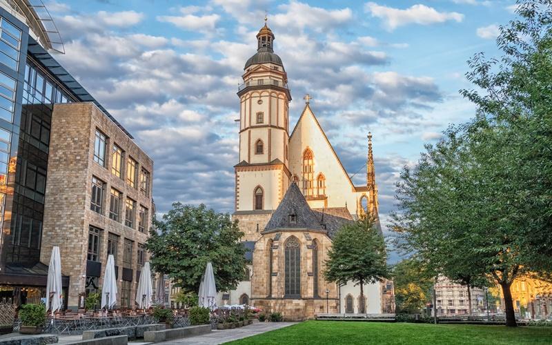 Attractions Leipzig Map St. Thomas Church