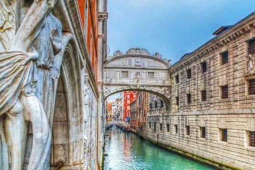 Ponte dei Sospiri a Venezia