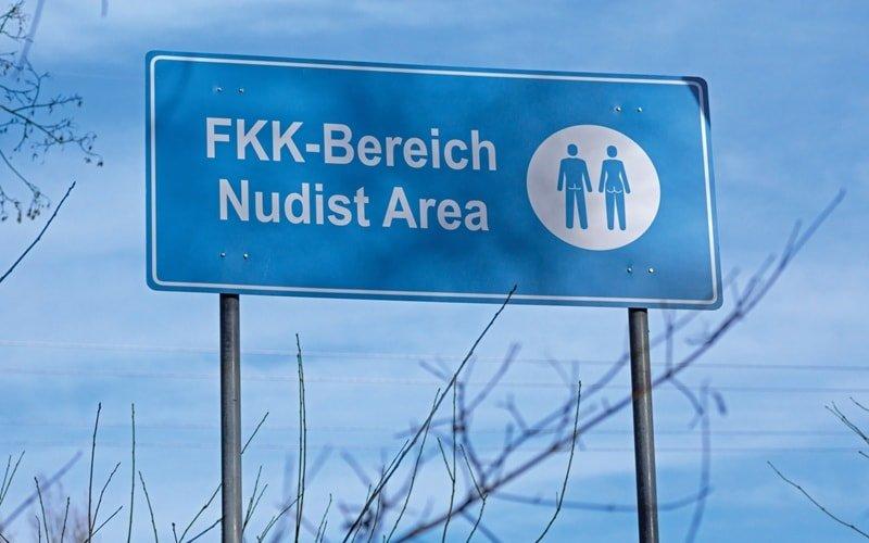 Notice for FKK Beach